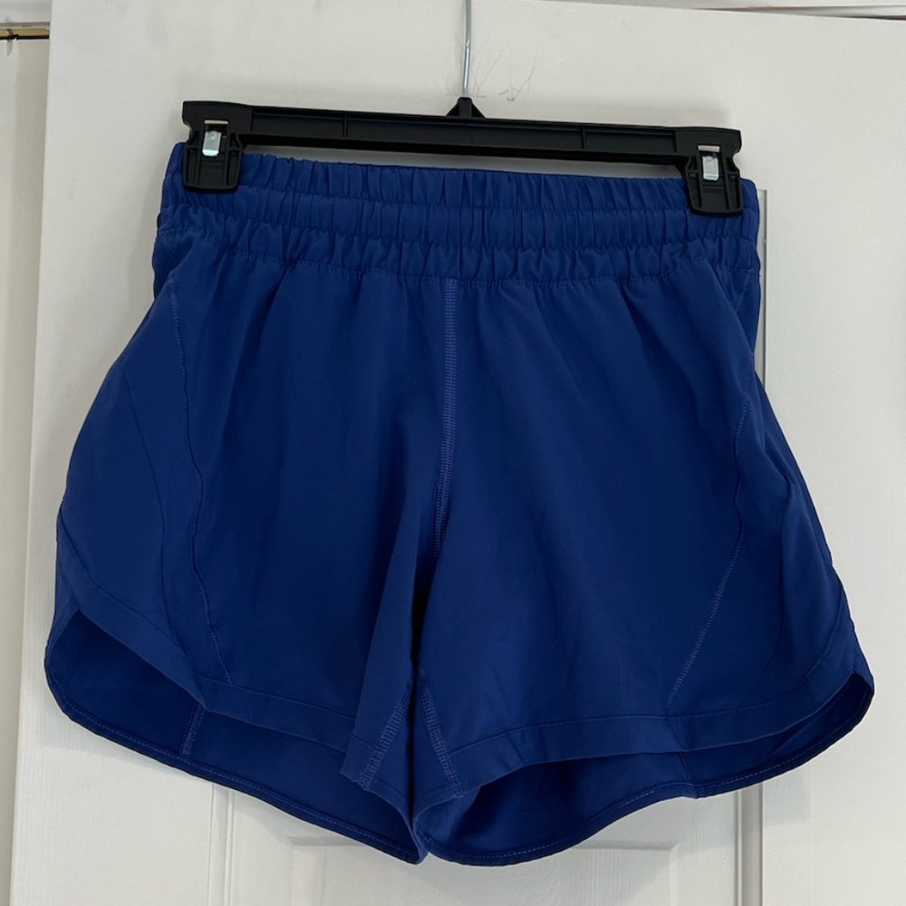 Lululemon Track That Mid-Rise Lined Short 5"